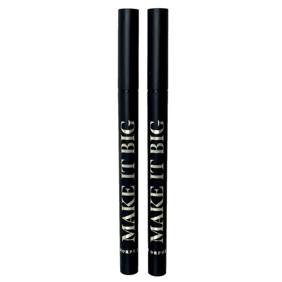 Morphe Other - Morphe Make It Big Brush Tip Liquid Liner Bold Black 0.019oz each Full Size X 2